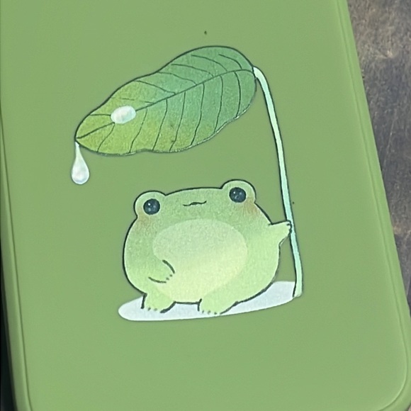 5for$10 iPhone 7 iPhone 8 Phone case Green frog with leaf - NWT - Picture 3 of 3